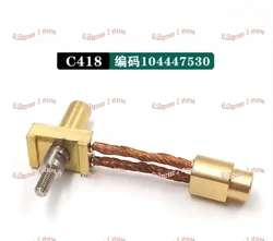 1pc Wire EDM Upper Current Transmitter Copper 104447530 C418 For Charmilles Machine