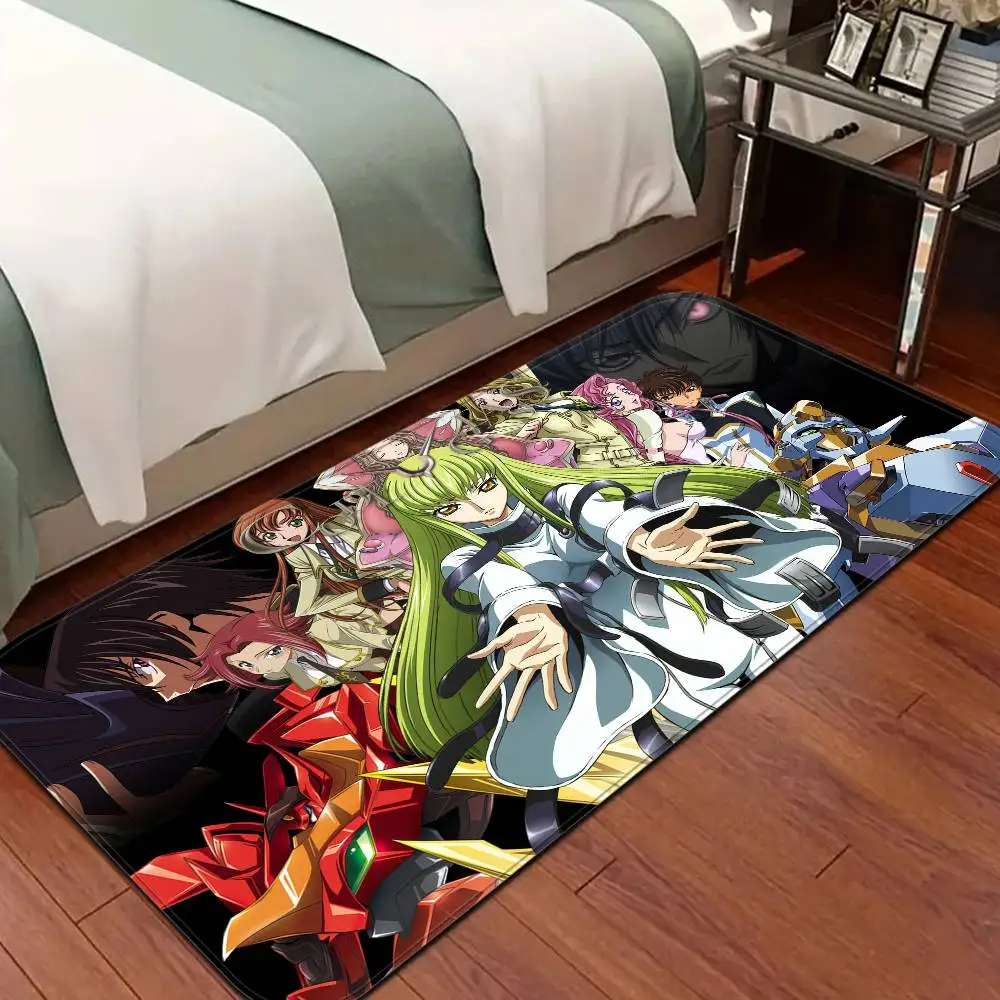 Anime Julius Kingsley Code Geass Floor Mat Cheaper Anti-slip Modern Living Room Balcony Printed Bedside Mats