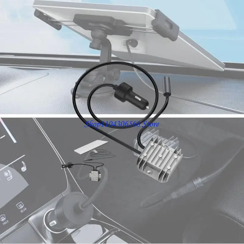 02DD Compactly Car Power Adapter DC10V-28V To DC30V 3.5A Stepping Up Converters For Link Mini With Safety Protections