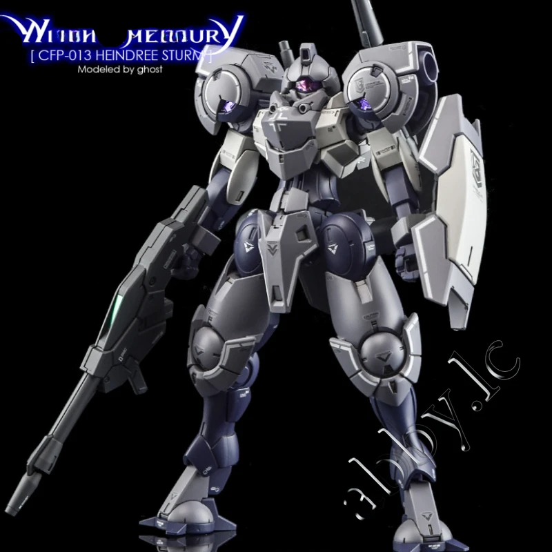 for HG 1/144 Heindree Sturm Water Slide Pre-Cut UV Light Reactive Decal Sticker CFP-013 Mobile Suit D Witch FM Mercury HGTWFM 22