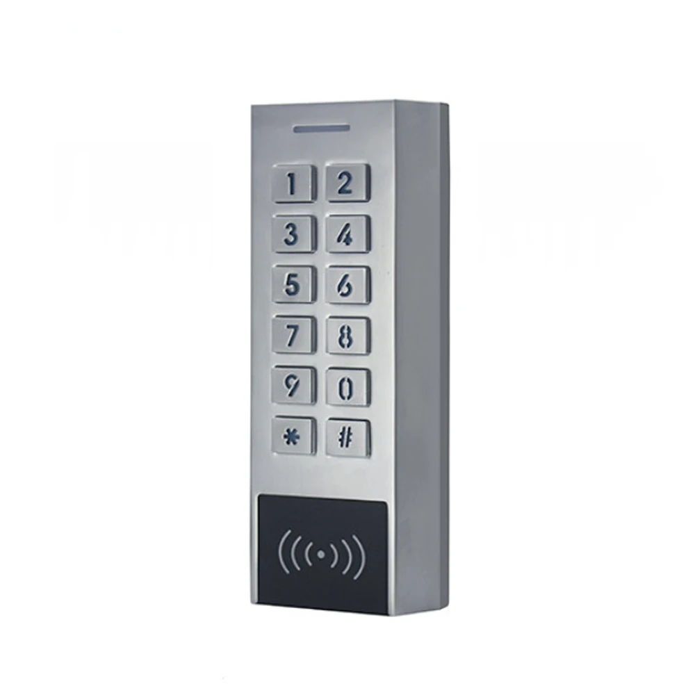 Outdoor Access Control Card Reader IP67 Waterproof Protection ID Card Metal 125khz Blue-tooth Keypad