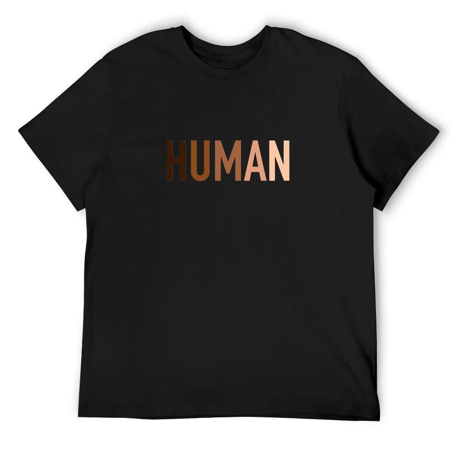 

Human, Skin Tones T-Shirt custom shirt summer top T-shirt men