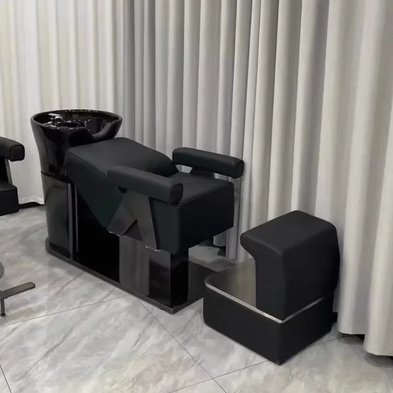 

Nordic Top Grade Shampoo Chairs Ergonomics Shower Equipment Head Spa Shampoo Chairs Beauty Salon Furniture Silla Peluqueria FYSC