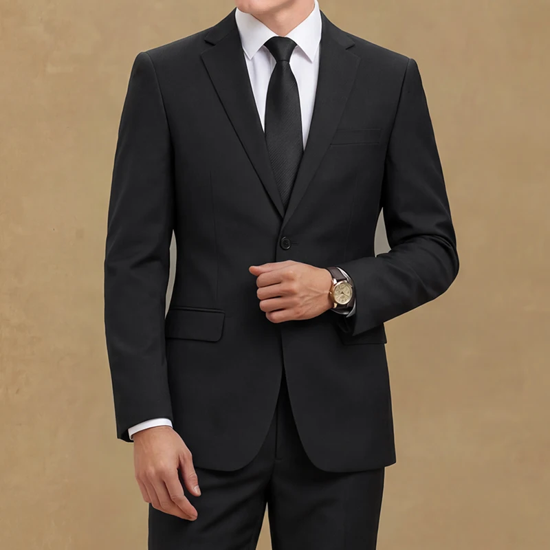 Men's Spring-autumn Suit Set - Casual Suit - Formal Suit Two-piece Set - High-quality, Fashionable and Stylish, Very Handsome.