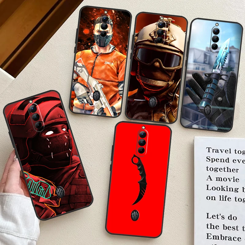 Hot Game STANDOFF-2 Phone Case For ZTE Nubia Red Magic 8 8S 9 Pro Plus RedMagic 6 7 6S 7S Pro 5S 5G 6R Coque