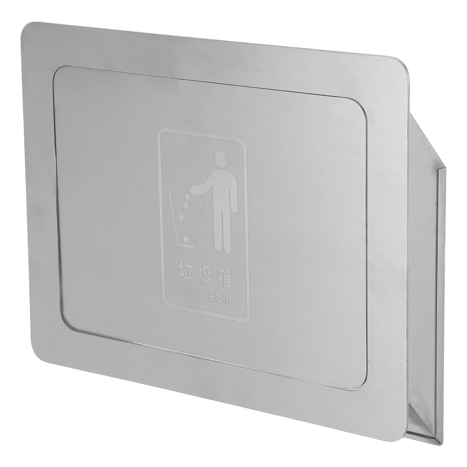 stainless-steel-side-mounted-trash-chute-lid-kitchen-cabinet-flip-top-built-in-waste-cover-embedded-mount-garbage-bin-lid-odor