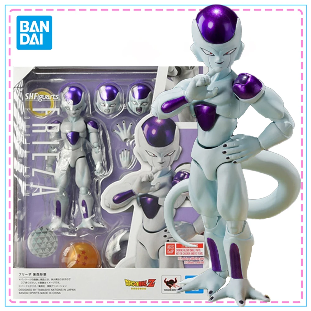 

Banda S.H.Figuarts Dragon Ball Freeza Fourth Form Anime Action Genuine Model Kit Collection Model Boys Toys Gifts Original