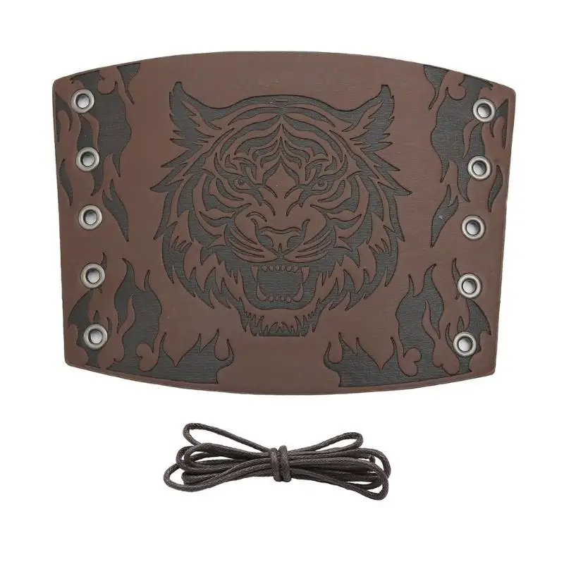 652F الأساور الشرير فارس مع تنقش الحيوان نمط Vintage دعامات المعصم الرجال تأثيري قابل للتعديل دعامات أدوات الهالوين #3