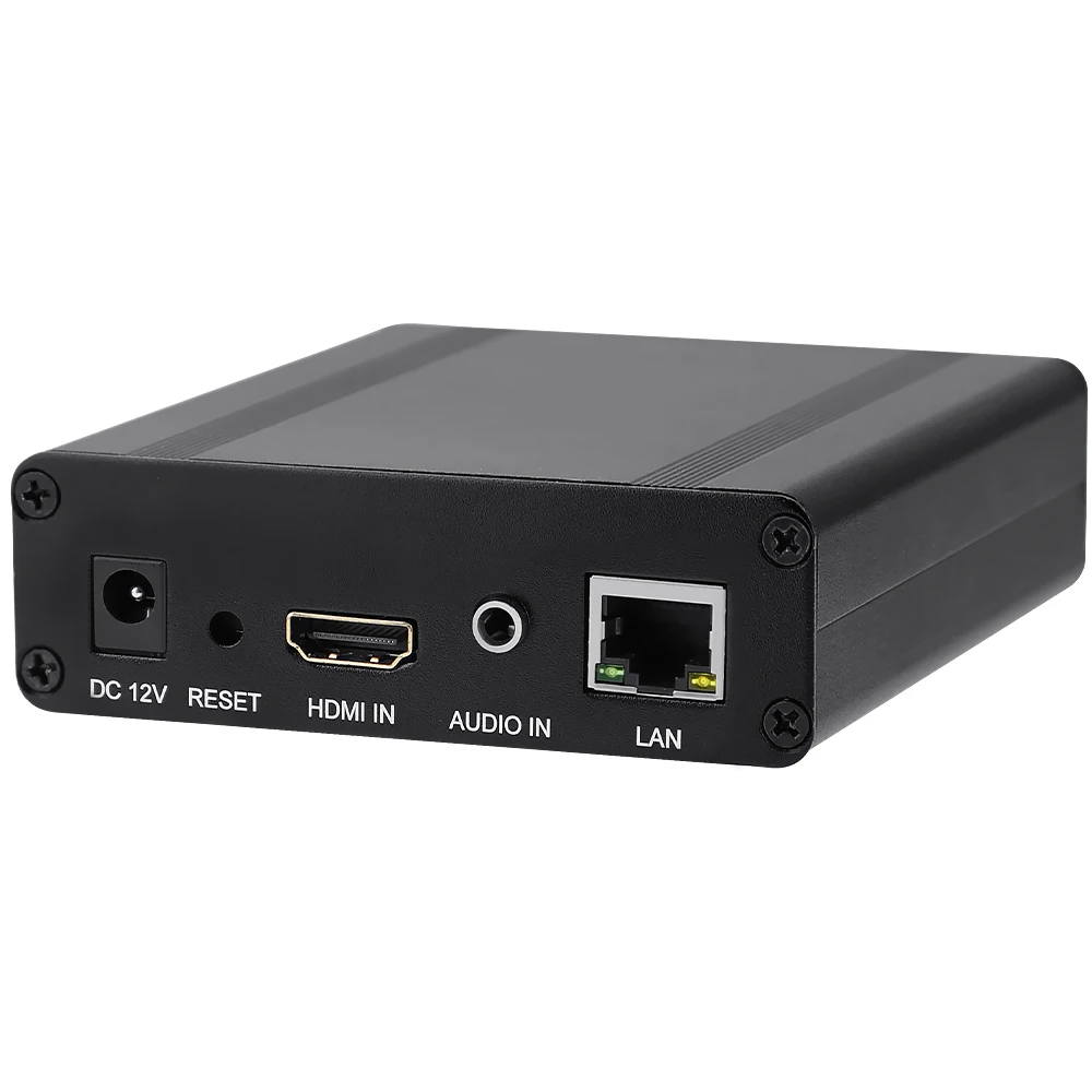 

URay HEVC HD to IP Video Encoder HD 1080P 1080i Live Streaming Broadcast Encoder H.265 H.264 SRT