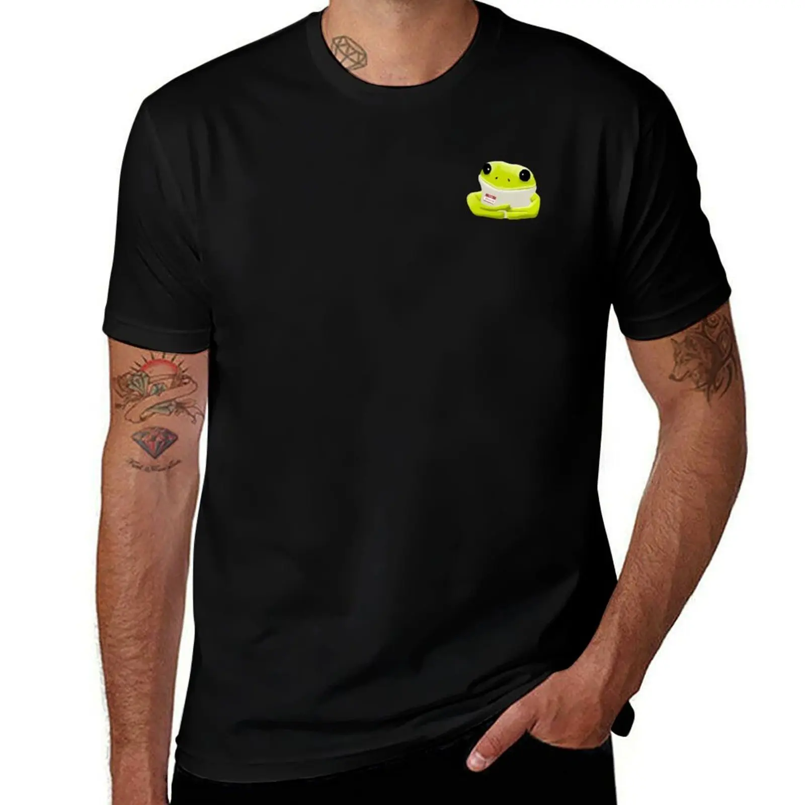 

Pickles the Tree Frog T-Shirt anime tshirt cotton t shirts man 100% T-shirt