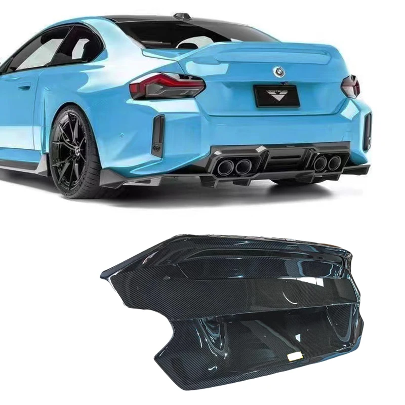 Dry carbon fiber V style trunk lid for BMW G87 M2 G42