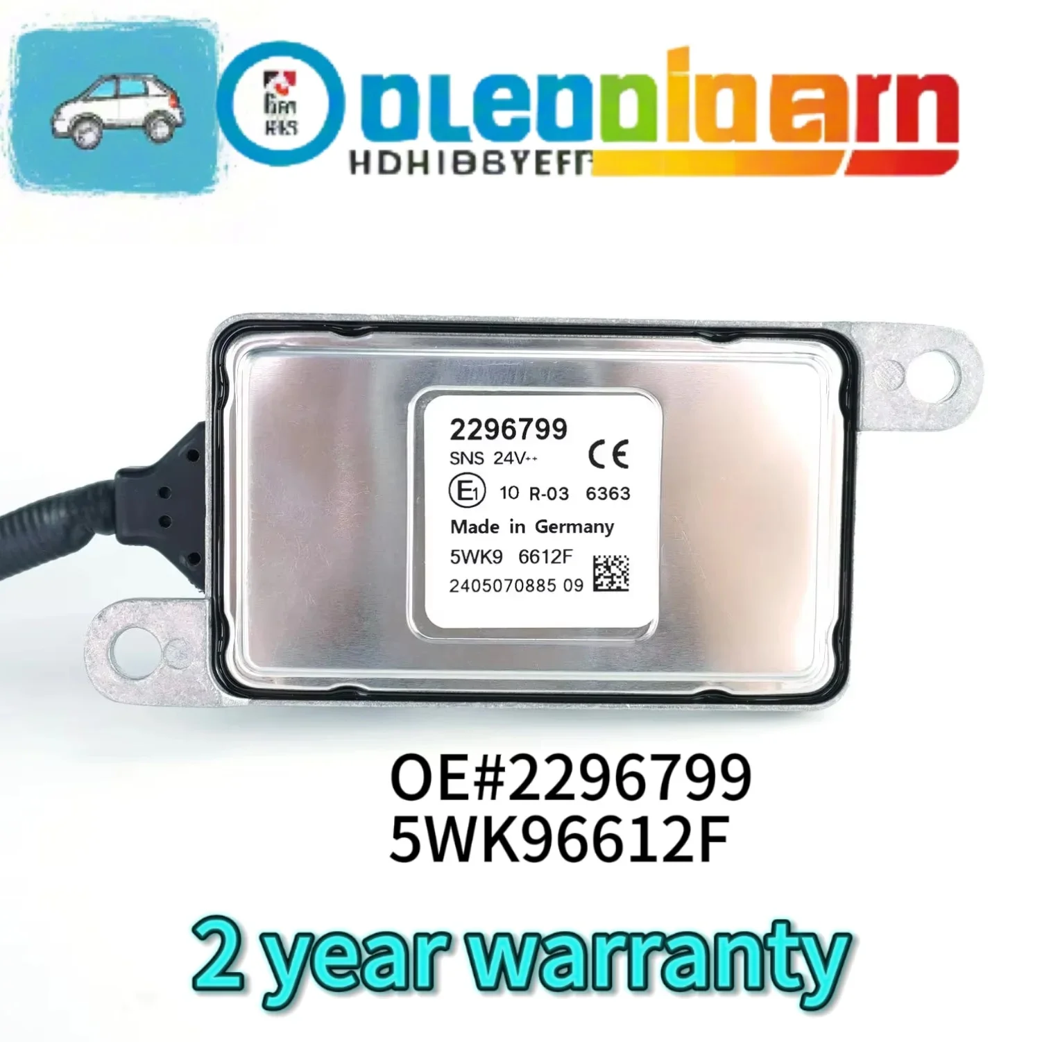 

2296799 New Nitrogen Oxygen NOx Sensor 5WK96612F 5WK9 6612F For Scania Engine Spare Parts
