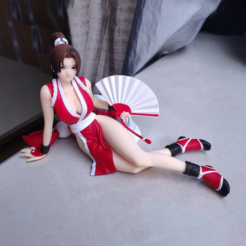 Anime Street Fighter Mai Shiranui Noodle Stopper Sexy Girls PVC Action Figure Toys Model