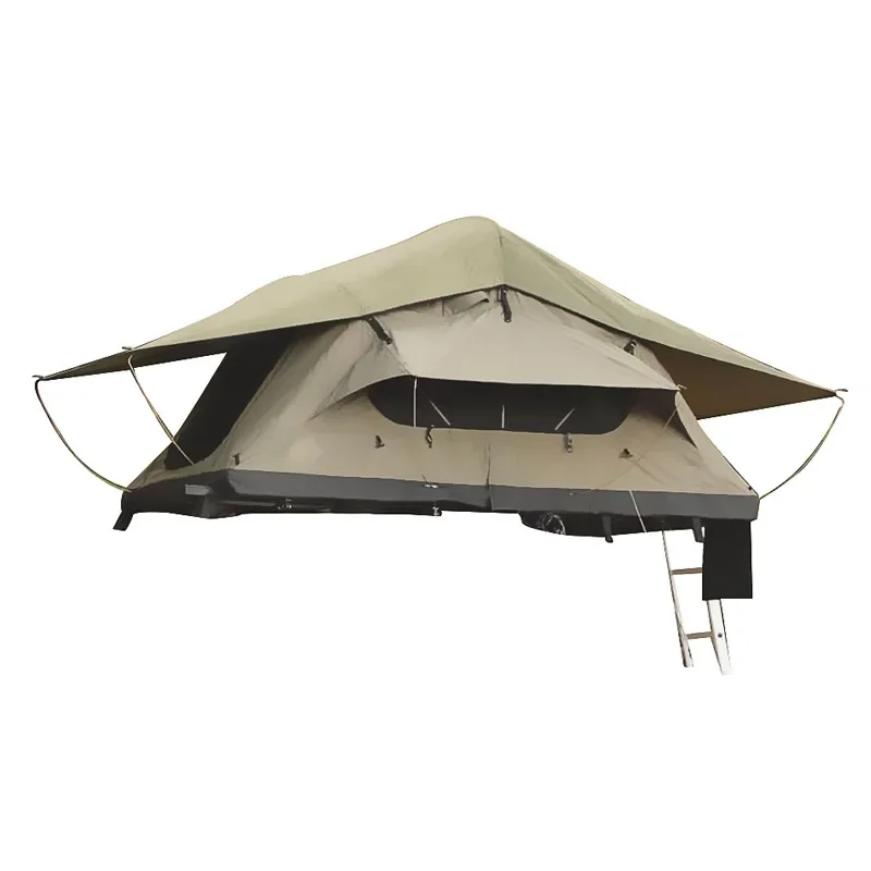 Soft short roof tent outdoor rain proof tourist camping field