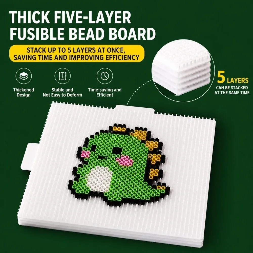 Five Layer Fuse Bead Board Multi Layer Layered Structure Bead Board Super High Space Saving Fuse Bead Craft Board