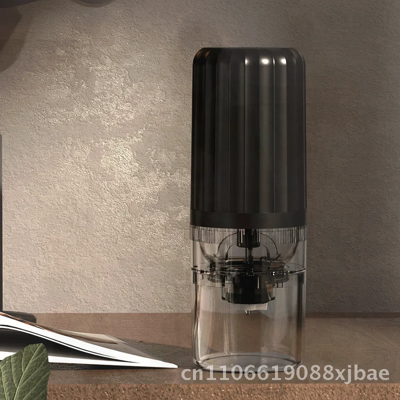 

Portable Electric Coffee Grinder USB Charging Wireless Small Bean Machine for Home Office Travel - Stainless Steel ABS