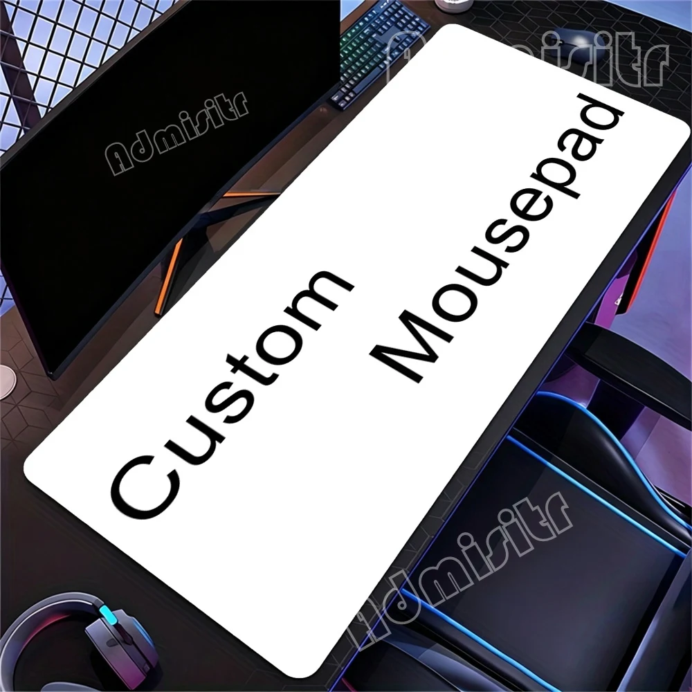 Custom Mousepad 900x400mm Anime Gaming Mouse Pad XXL Black Lock edge Desk Mat Company Bulk Purchase Customize LOGO Desk Mats