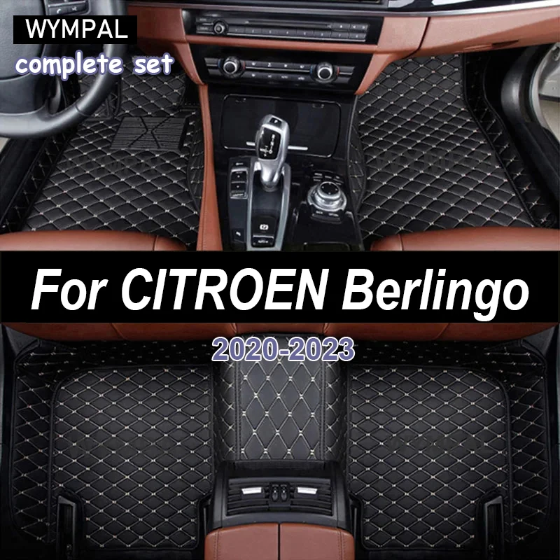 

Car Floor Mats for CITROEN Berlingo 2023 Accessories Customized Auto Carpets