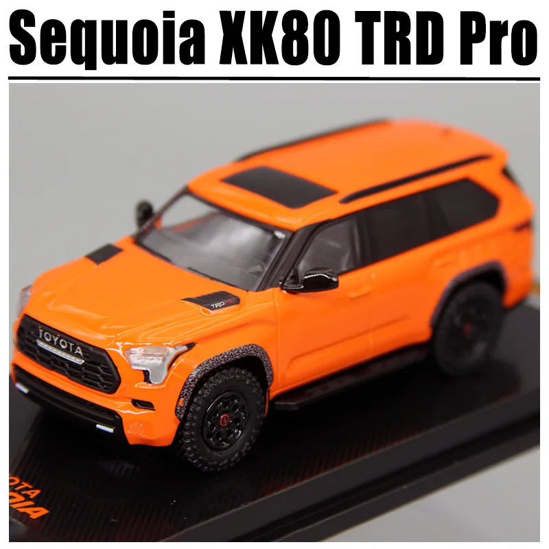 

CM 1/64 Sequoia XK80 TRD Pro Alloy Toy Motor Vehicle Diecast Metal Model Gifts