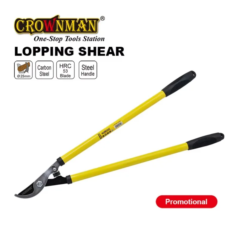 Garden Tools Promotional 28" Carbon Steel Blade Long Steel Handle Lopping Shear Garden Hand Lopping Pruner view 2