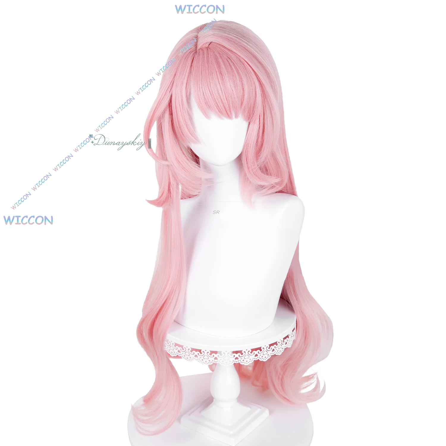 Moemimic/lemen cosplay traje uniforme peruca rosa botas longas espartilho jogo arknights halloween carnaval festa roupas femininas