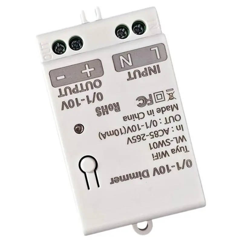 ABRU-Tuya Smart Wifi Dimmer Controller 0-10V Dimming, DIY Home Automation Relay Breaker Module