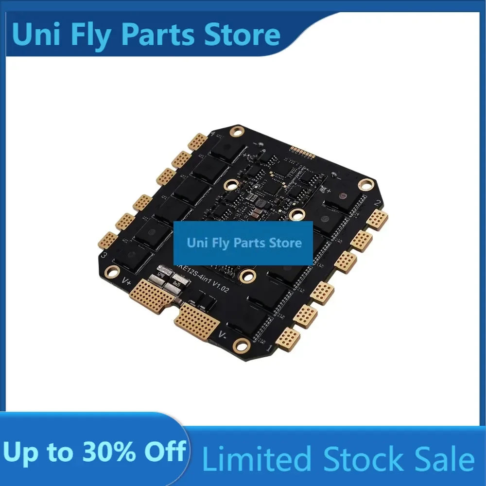 UniFly HAKRC 42123 100A 4-in-1 ESC AT32F421 6S-12S Lipo Dual 30.5×60mm Speed Controller FPV Racing Drone Spare Parts
