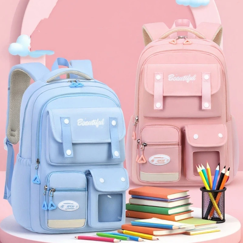 Primary School Bags For Girls Schoolbag Kawaii Lightweight Children School backpack Book Bag Travel Backpack Mochilas Gifts