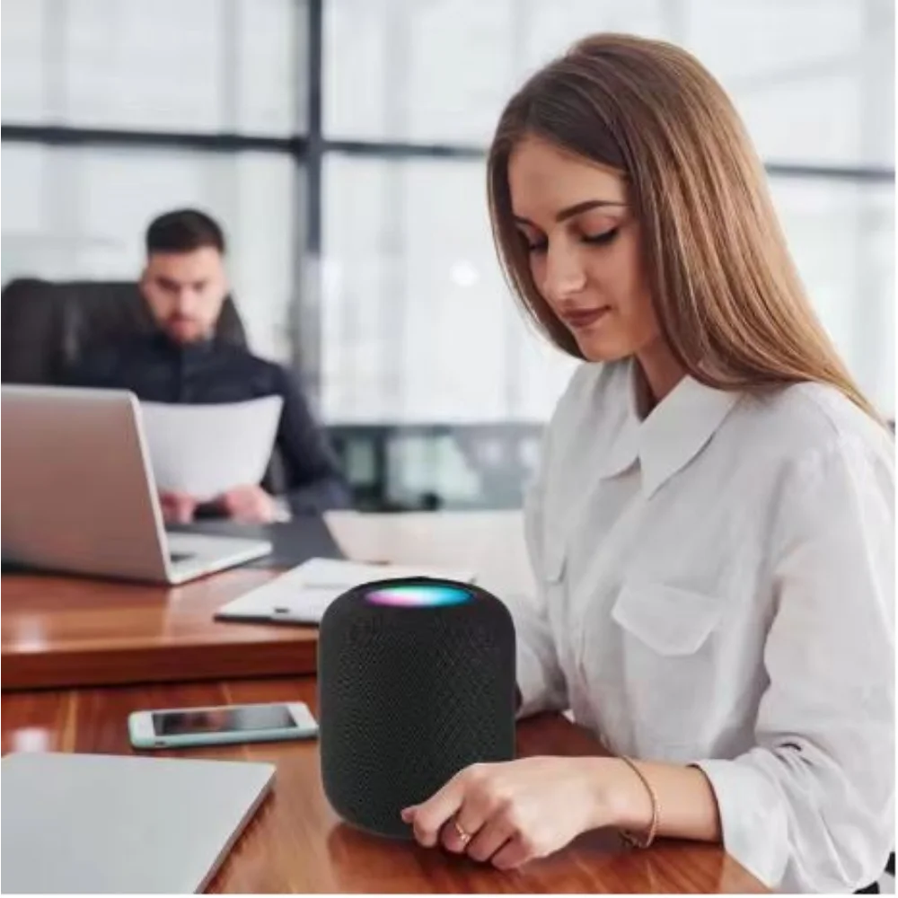 ฝาครอบลําโพงไนลอน HomePod 2 พร้อมผ้าตาข่ายลําโพง - น้ําหนักเบา ประณีต เข้าถึงเต็มรูปแบบ การป้องกันแบบไม่ทําลาย