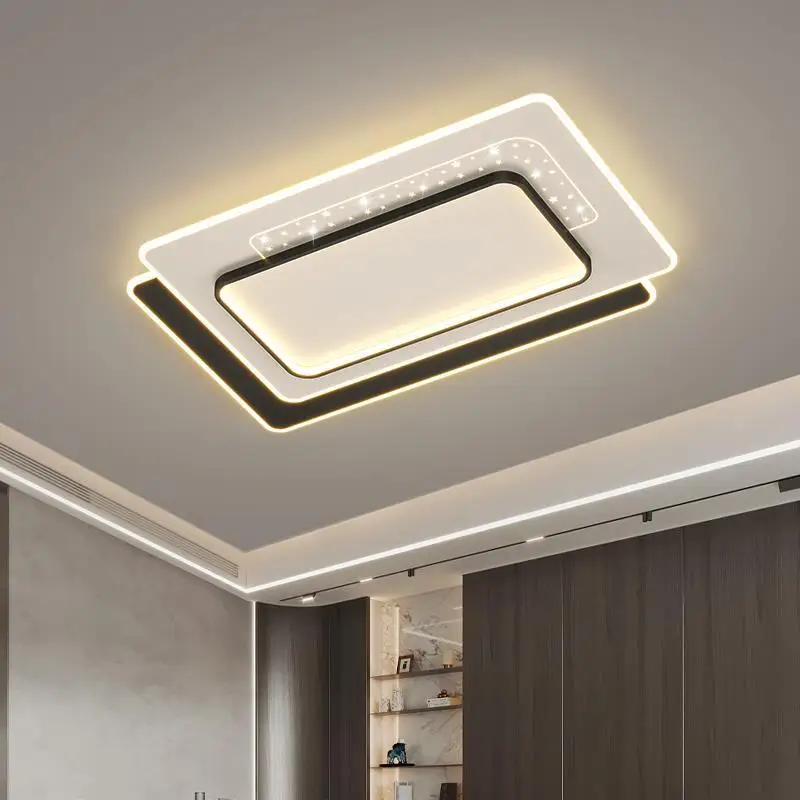 

Modern black, white, and gray ceiling lights are suitable for bedrooms, living rooms, dining rooms, kitchens, study rooms, offic