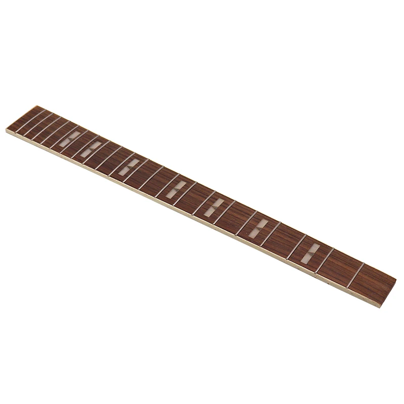 21 Fret Rosewood Acoustic Guitar Fingerboard Folk Guitar Fretboard Inlay color Shell Sound Piont with fret Guitar DIY Parts