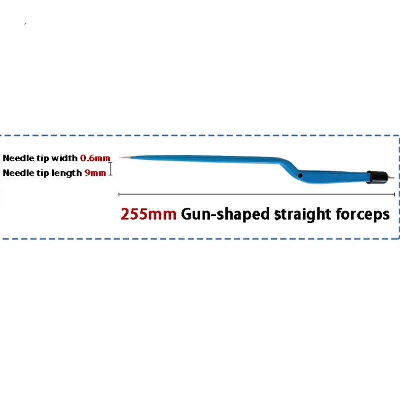 직선형 총 모양의 다양한 모델 양극 전기 응고 집게