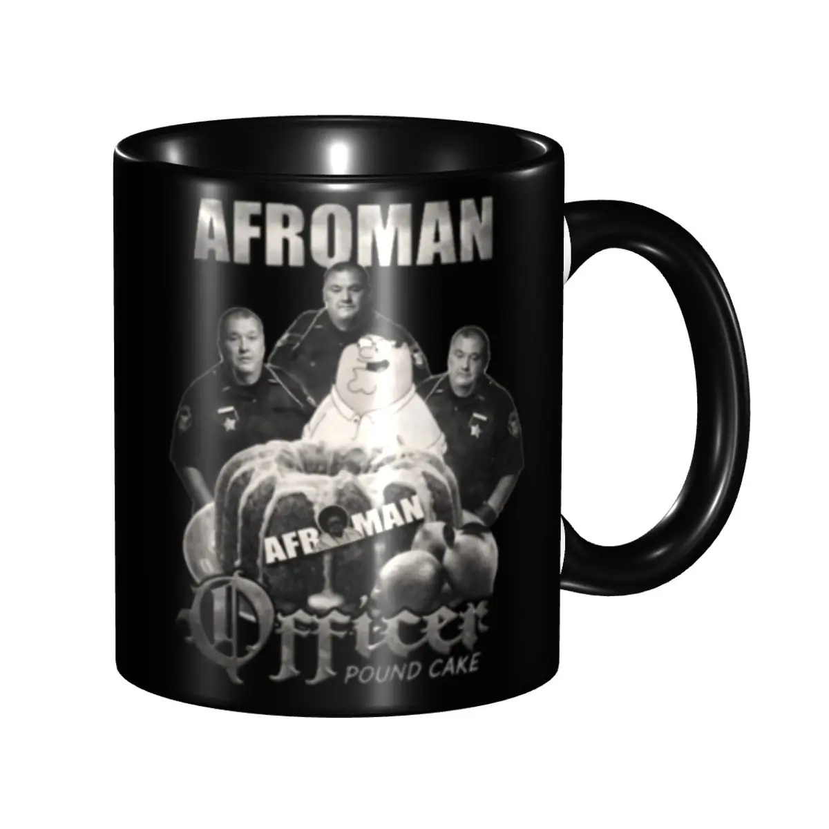 Afroman Justice For Lemon Pound Cake Gift Mug for Friends Novelty Tea Cup Christmas Present for Office