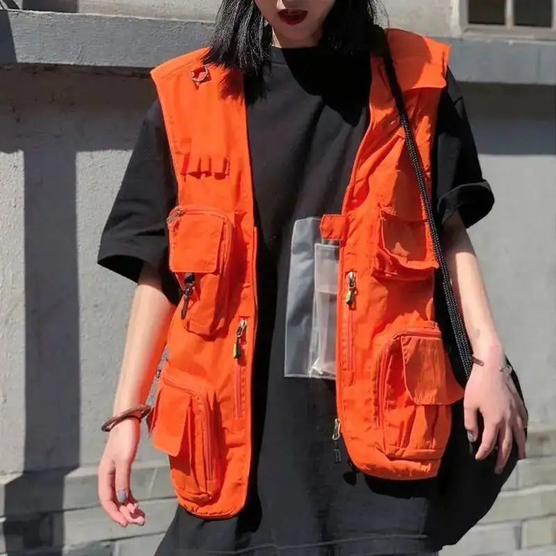 

XL Mens Quick Dry Multi Pocket Work Vest Fishing Clothes Tank Top Summer Breathable Mesh Outdoor Hiking Waistcoat