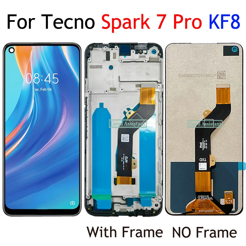 استبدال شاشة لمس LCD بحجم 6.6 بوصة لجهاز Tecno Spark 7 Pro KF8: تقييم شامل ونصائح عملية