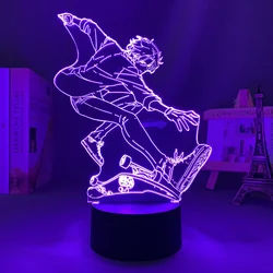 Sk8 The Infinity Anime LED Light, Manga 3D Lâmpada, Luz Decorativa, Ideal para Quarto, Presente de Aniversário, Decoração do Quarto