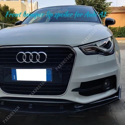 Front Bumper Spoiler Lip Splitter Diffuser for Audi A1 2010 2011 2012 2013 2014 2015 2016 Body Kits Gloss Accessories Tuning