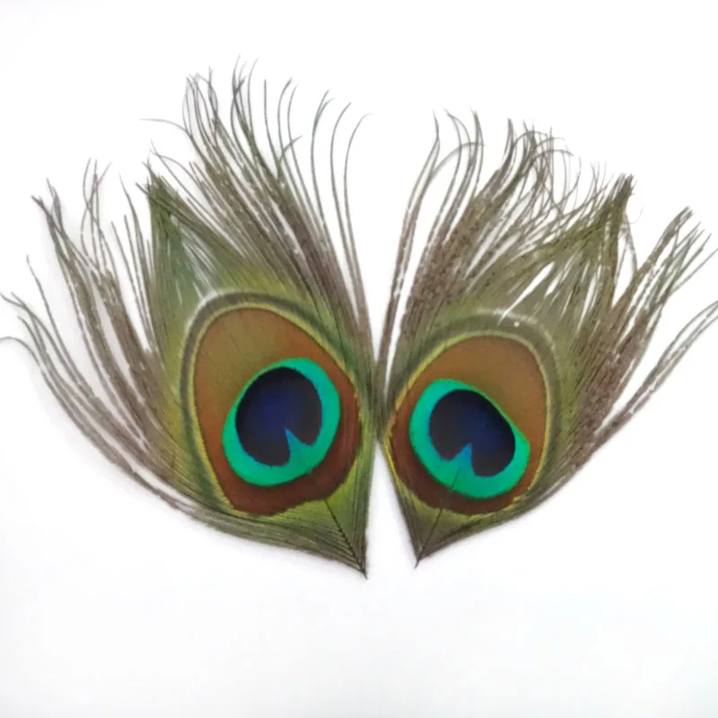 

50pcs/lot Beautiful Big Peacock Feather Eyes Peacock plumes feather accessories for handmade craft wedding carnival decoration