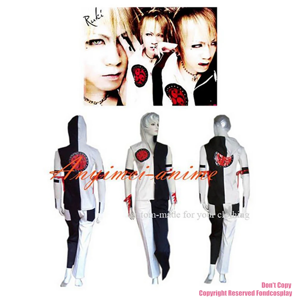 fondcosplay tripp Fashion Hiphop Japan Gazette Ruki Visual J-rock Jacket pants Costume CD/TV[G168]