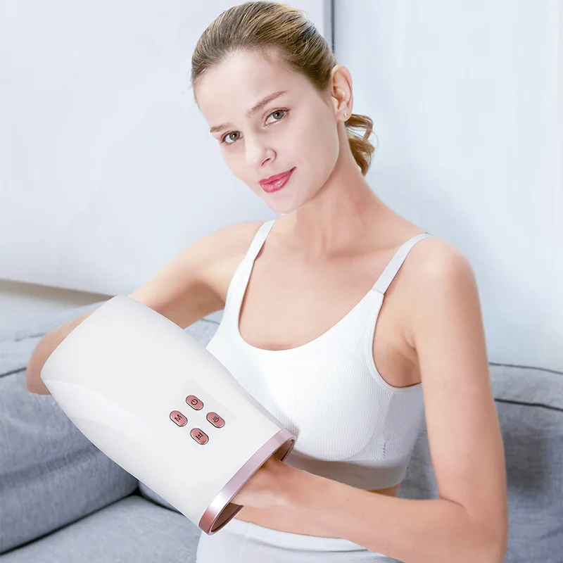 Hand Massager Airbag Kneading Hot Compress  Palm Care Instrument  Three-dimensional Wave Pressing Electric Hand Massager