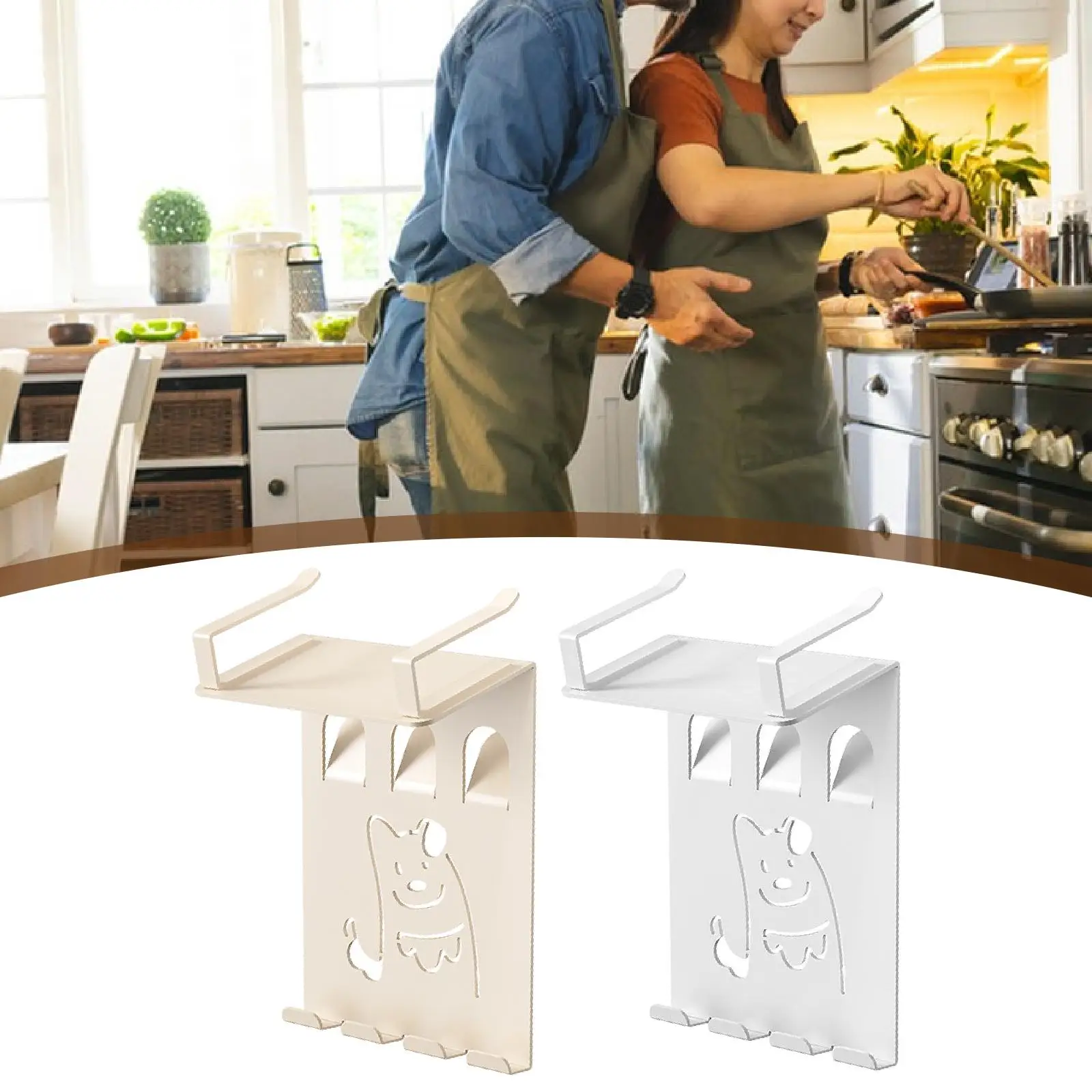 Suporte de montagem em gabinete Rack Suporte de telefone moderno para quarto, escritório, cozinha