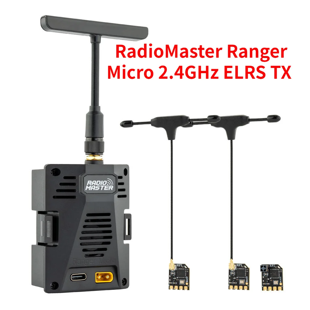 RadioMaster Ranger Micro 2.4GHz ELRS TX Module Combo Set RP1 and RP2 Receiver