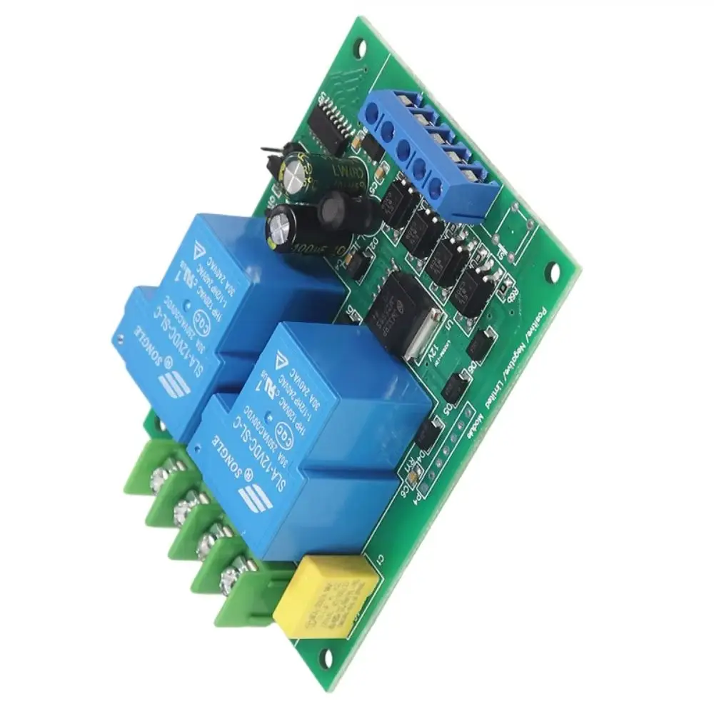 

DC12-DC24V DC Motor Controller Forward and Reverse Motor Control Board 30A Relay Motor Drive Module Lift Control Module with Lim