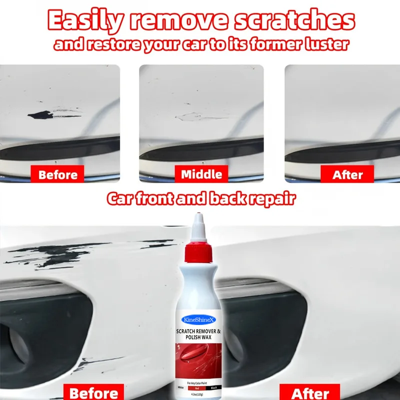 Средство для ремонта краски, полировальный воск для ремонта царапин автомобиля, воск для ухода за автомобилем, подходит для ремонта царапин на поверхности автомобиля