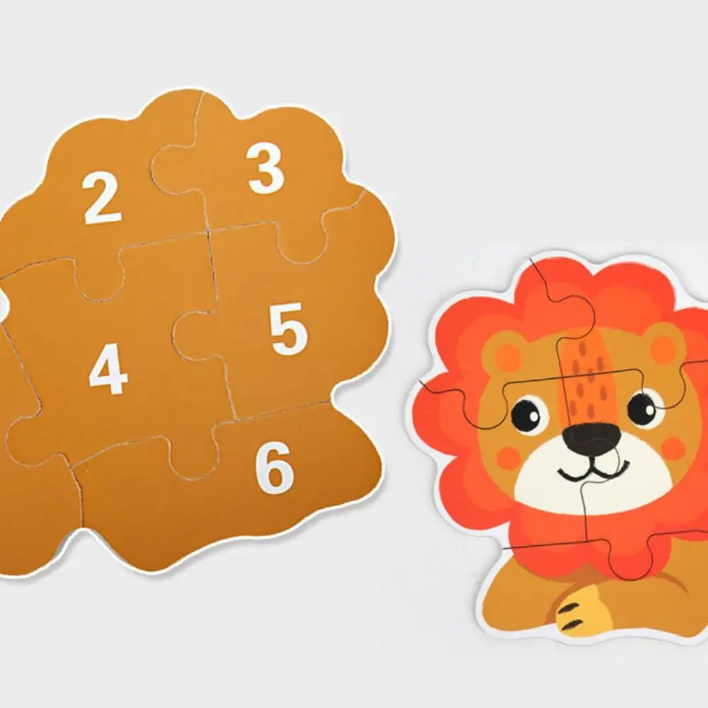 Interessante dinosaurus cartoon dier puzzel Montessori auto 3D houten puzzel kleurrijke educatieve baby houten speelgoed cadeau