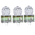 3Pcs green