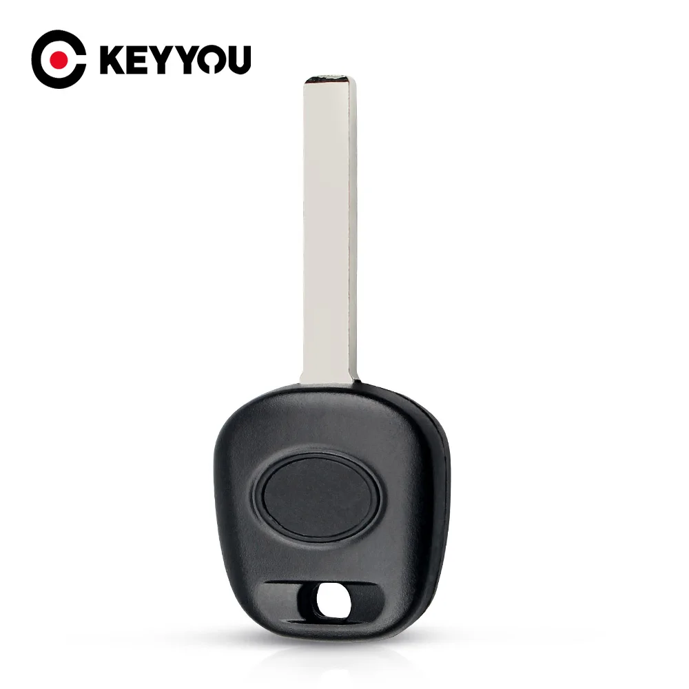 

KEYYOU New Replace Remote Transponder Ignition Car Key for Toyota Tacoma fit for Lexus VA2 Blade No Chip