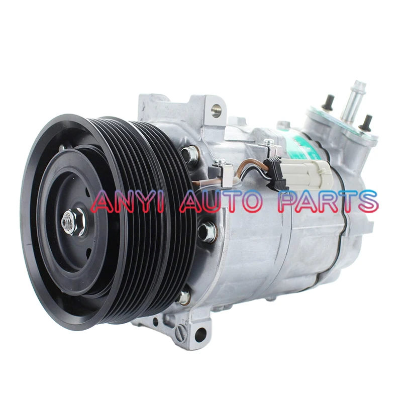 China Factory   COM742 SANDEN PXV16 11PK Auto ac compressor for ALFA ROMEO/FIAT CROMA 55189005 AC51690 PXV16-8627 8627 71787377