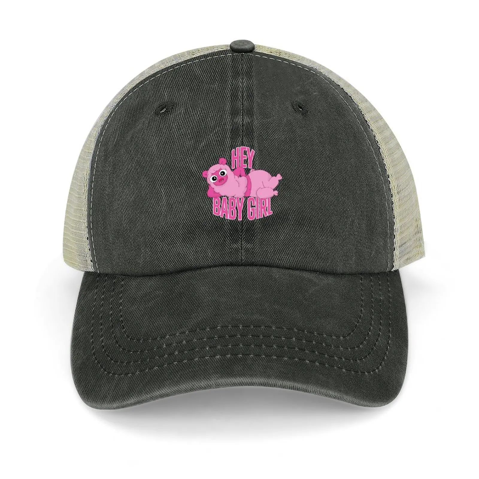 

Wammawink - Hey Baby Girl Baseball Cap New In Hat Rave New Hat For Women Men's