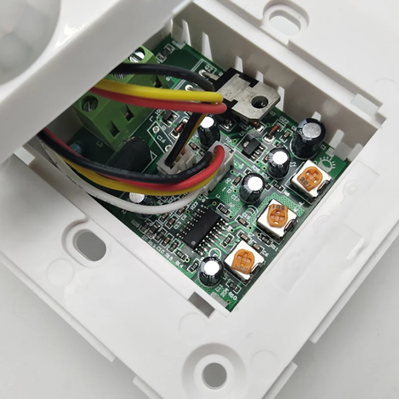 Double Head PIR Motion Sensor Switch AC90-250V Human Body Induction Sensor Light Control Detector Adjustable Delay Sensor Switch